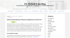 Desktop Screenshot of blog.pcrichard.com